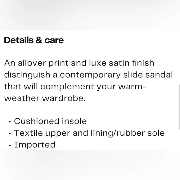 Natori Slide Sandal. Ladies Size 7. - Picture 4 of 9